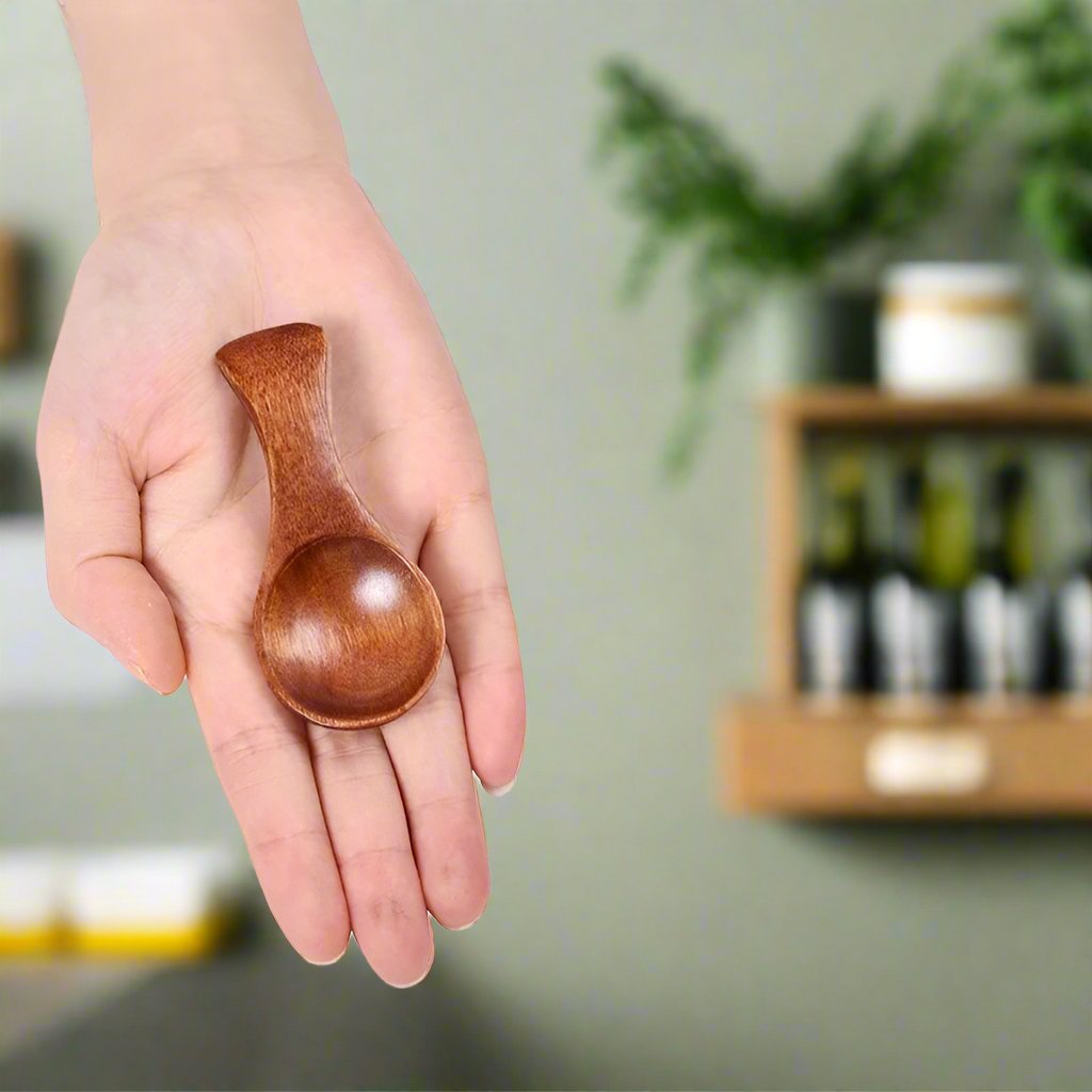 Cuillère en Bois - MiniNaturalWoodenSpoons™ - Marron - Astuces cuisine santé
