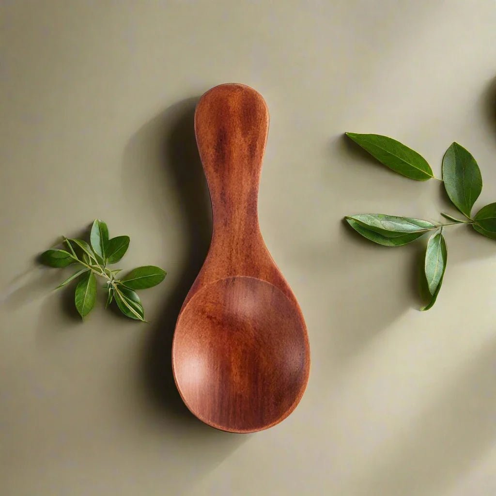 Cuillère en Bois - MiniNaturalWoodenSpoons™ - Marron - Astuces cuisine santé