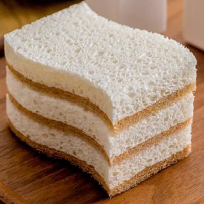 Eponge naturelle - BiodegradableSponge™ - Blanc - Astuces cuisine santé