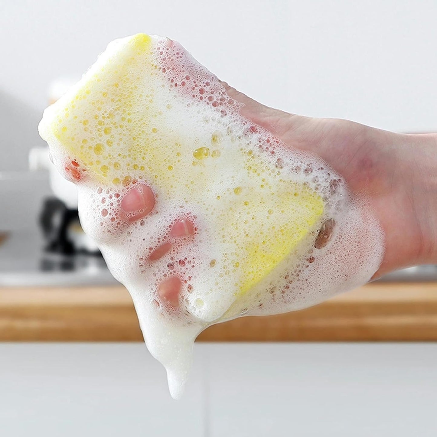 Eponge naturelle - BiodegradableSponge™ - Jaune - Astuces cuisine santé