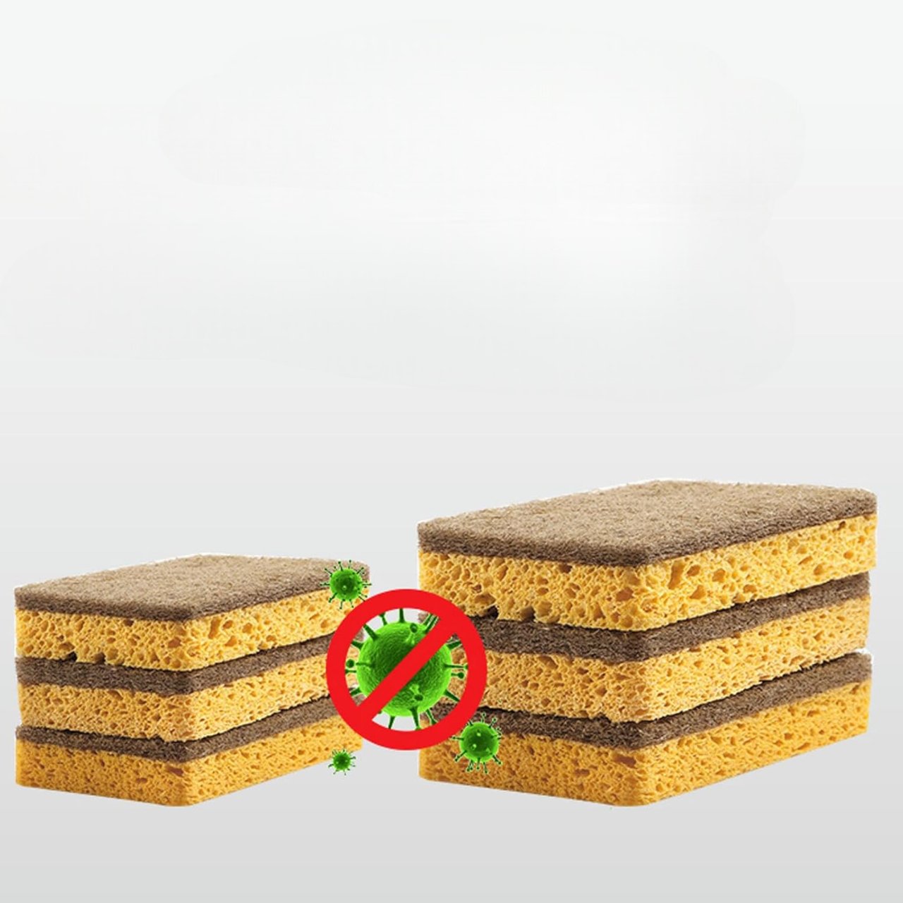 Eponge naturelle - BiodegradableSponge™ - Jaune - Astuces cuisine santé