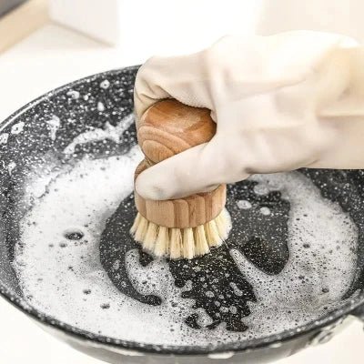 Brosse à vaisselle - WoodClean™ - Sisal - Astuces cuisine santé