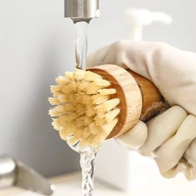 Brosse à vaisselle - WoodClean™ - Sisal - Astuces cuisine santé