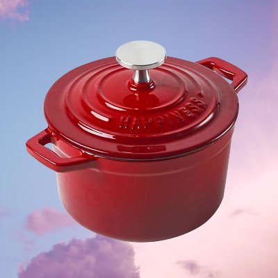 Casserole en fonte - IronDutch™ - Rouge - Astuces cuisine santé